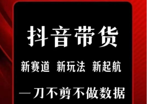 抖音短视频一刀不剪带货，不剪辑，不直播，每天发个视频，等着出单获取带货佣金-点格网络