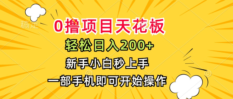 （15341期）0撸项目天花板，日入200+，新手小白秒上手，一部手机即可操作-点格网络
