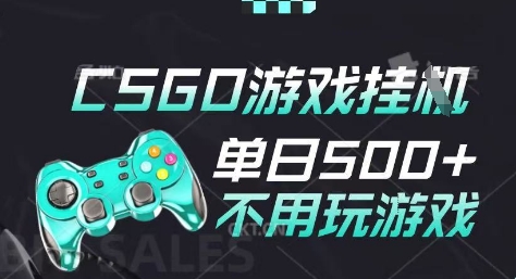 25年CSGO游戏搬砖，全自动挂G，不需要玩游戏，手机操作日入3张(不是汇率搬砖)【揭秘】-点格网络