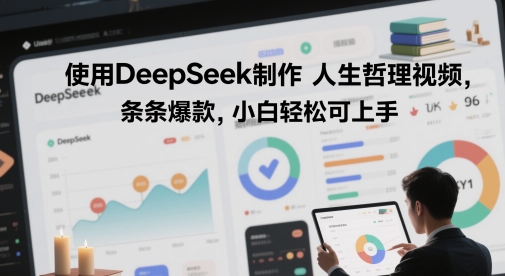 使用DeepSeek制作人生哲理视频，条条爆款，小白轻松可上手-点格网络