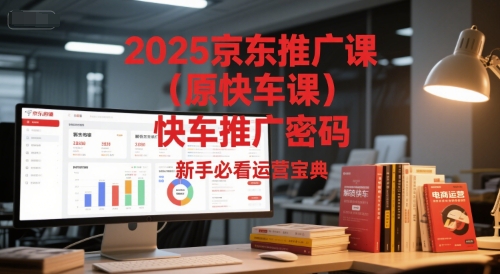 2025京东推广课（原快车课）解锁京东快车推广密码，新手必看运营宝典-点格网络