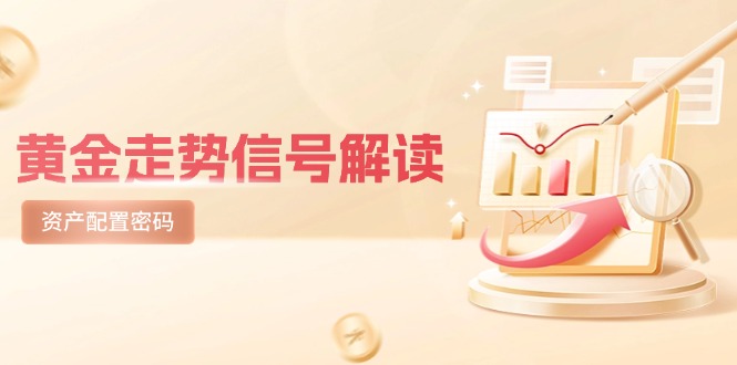 （14860期）黄金走势信号解读，避险逻辑+市场情绪，美股剧震后的资产配置密码-点格网络