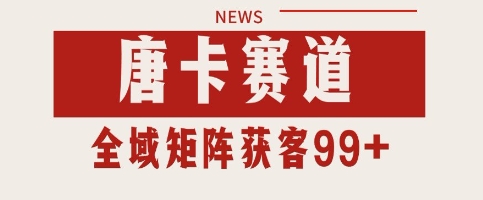 唐卡赛道私域引流获客 自热矩阵SOP日引流99+精准客资【揭秘】-点格网络