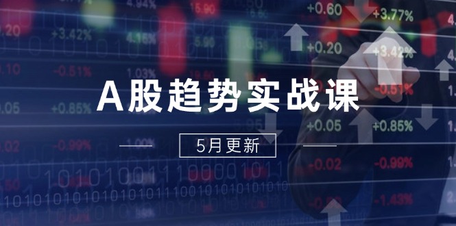 （14808期）A股趋势实战课：主力动向+政策红利，2025全年策略5月更新-点格网络