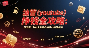 油管(youtube)挣钱全攻略：从开通广告收益到国内收款的实操指南-点格网络