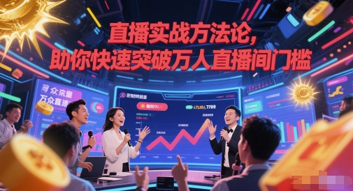 直播实战方法论，助你快速突破万人直播间门槛-点格网络