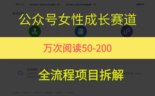 公众号女性赛道，最近爆火系列，条条作品阅读量10w+-点格网络